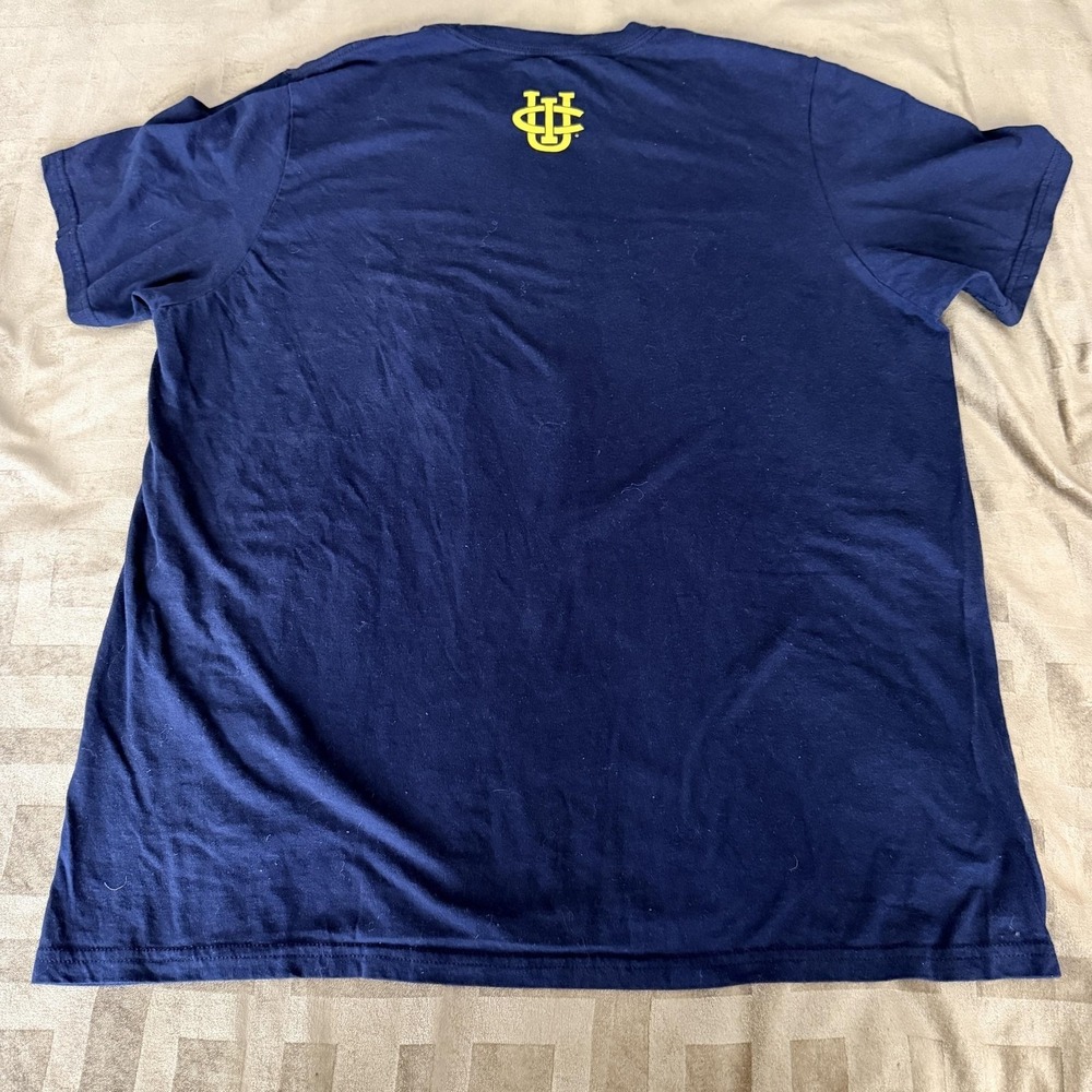 UC Irvine Anteaters Shirt‎ Mens XL Blue NCAA Basketball Adidas Together We Zot - Picture 2 of 8